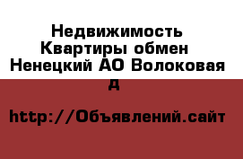 Недвижимость Квартиры обмен. Ненецкий АО,Волоковая д.